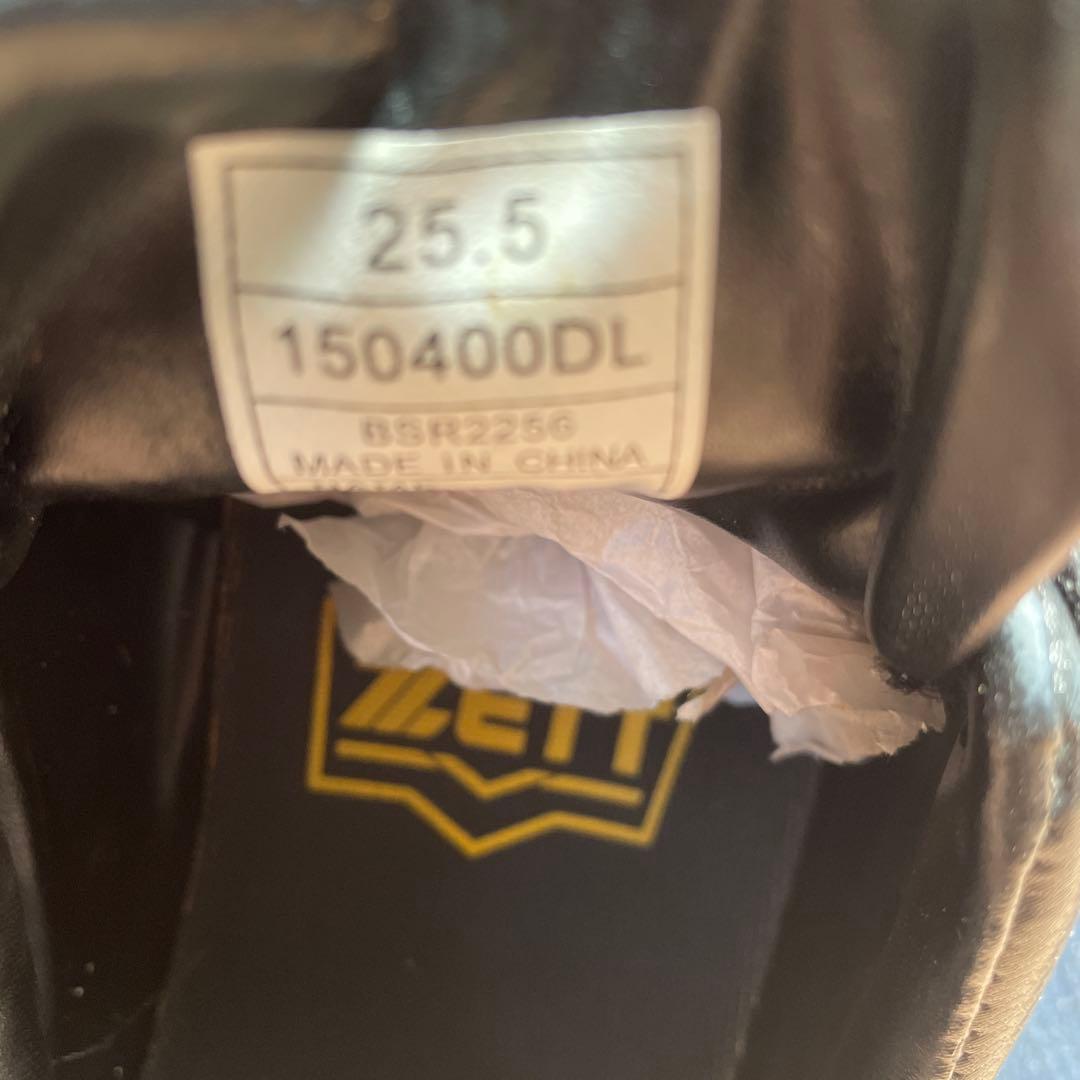 Mizuno 野球シューズ 25.5cm黒色 合成皮革