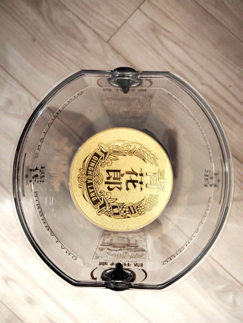 【未開封品】青花郎 透明ケース入　中国白酒