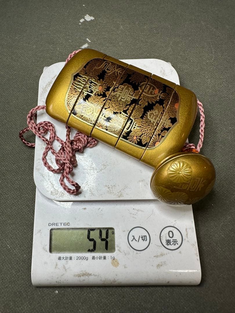 蒔絵　印籠　漆器　古美術品　 細密細工　骨董　アンティーク　彫刻 工芸品