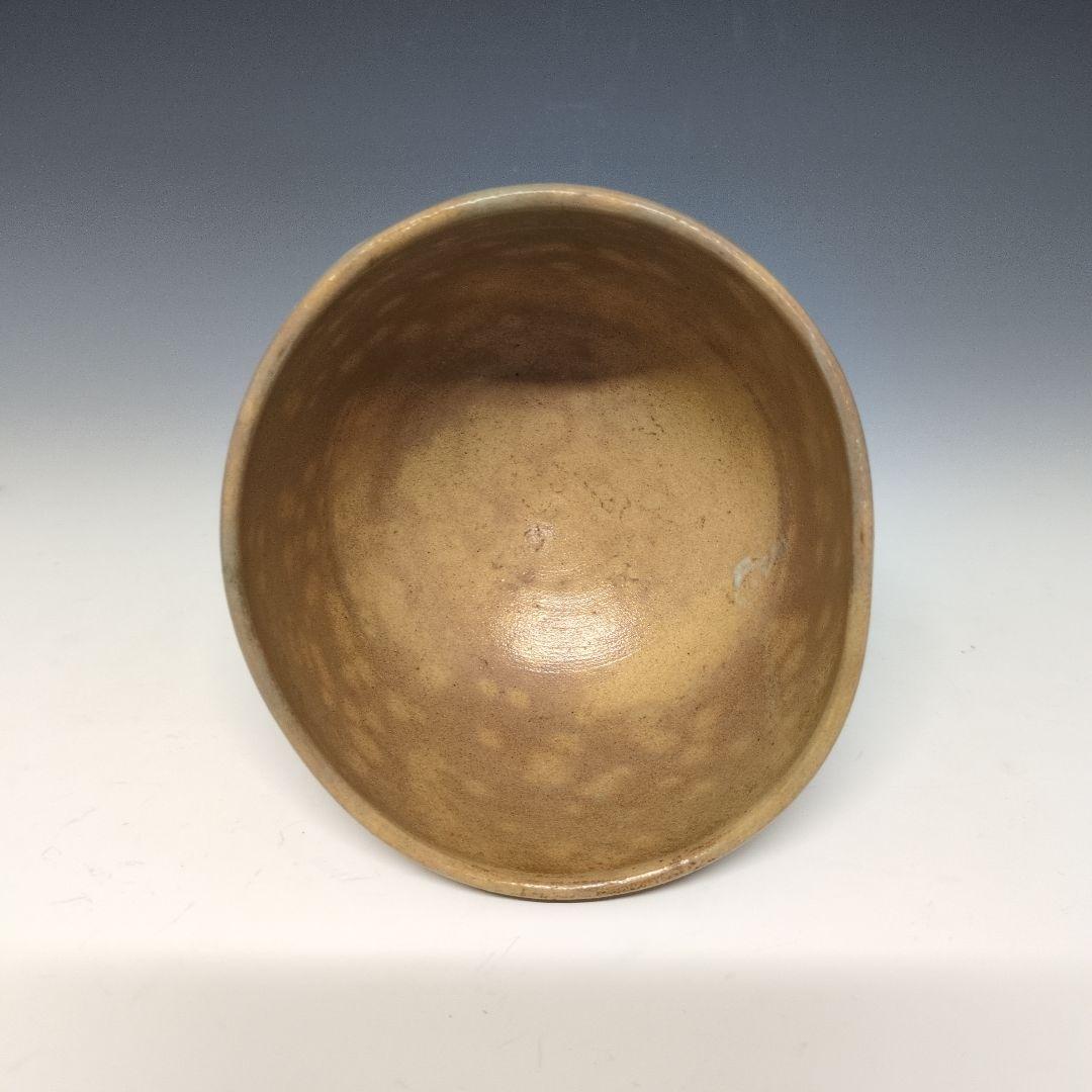 李朝御本茶碗 李朝時代 三日月高台 茶道具