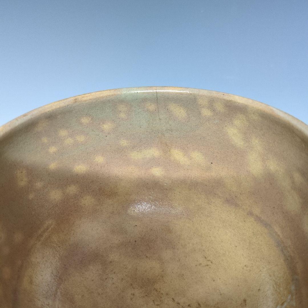 李朝御本茶碗 李朝時代 三日月高台 茶道具