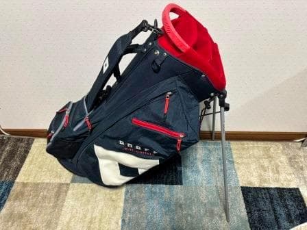 【GWセール】ONOFF オノフ キャディバッグ OB0324 ネイビー/レッド