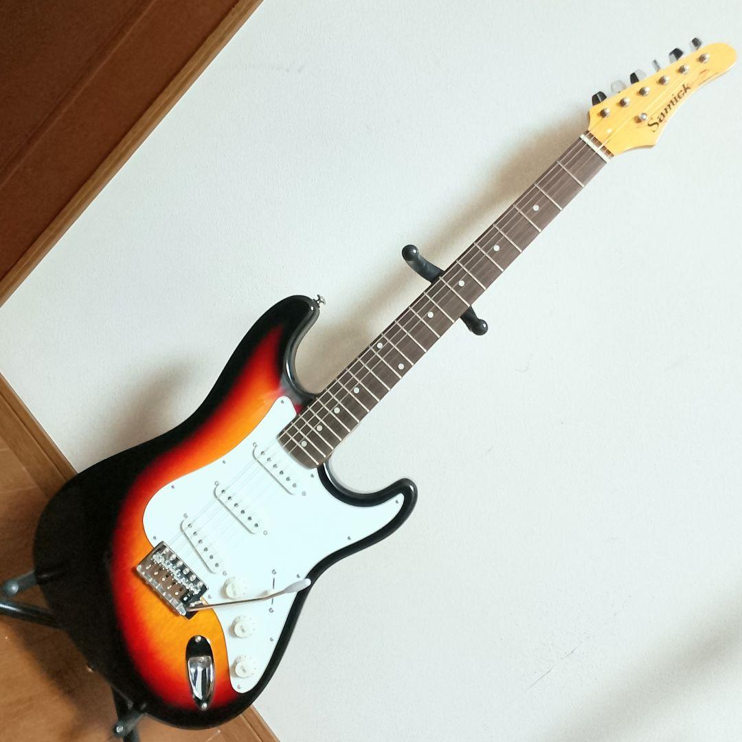 美品 Samick　LS-11/3SB　ストラトキャスタータイプ　エレキギター