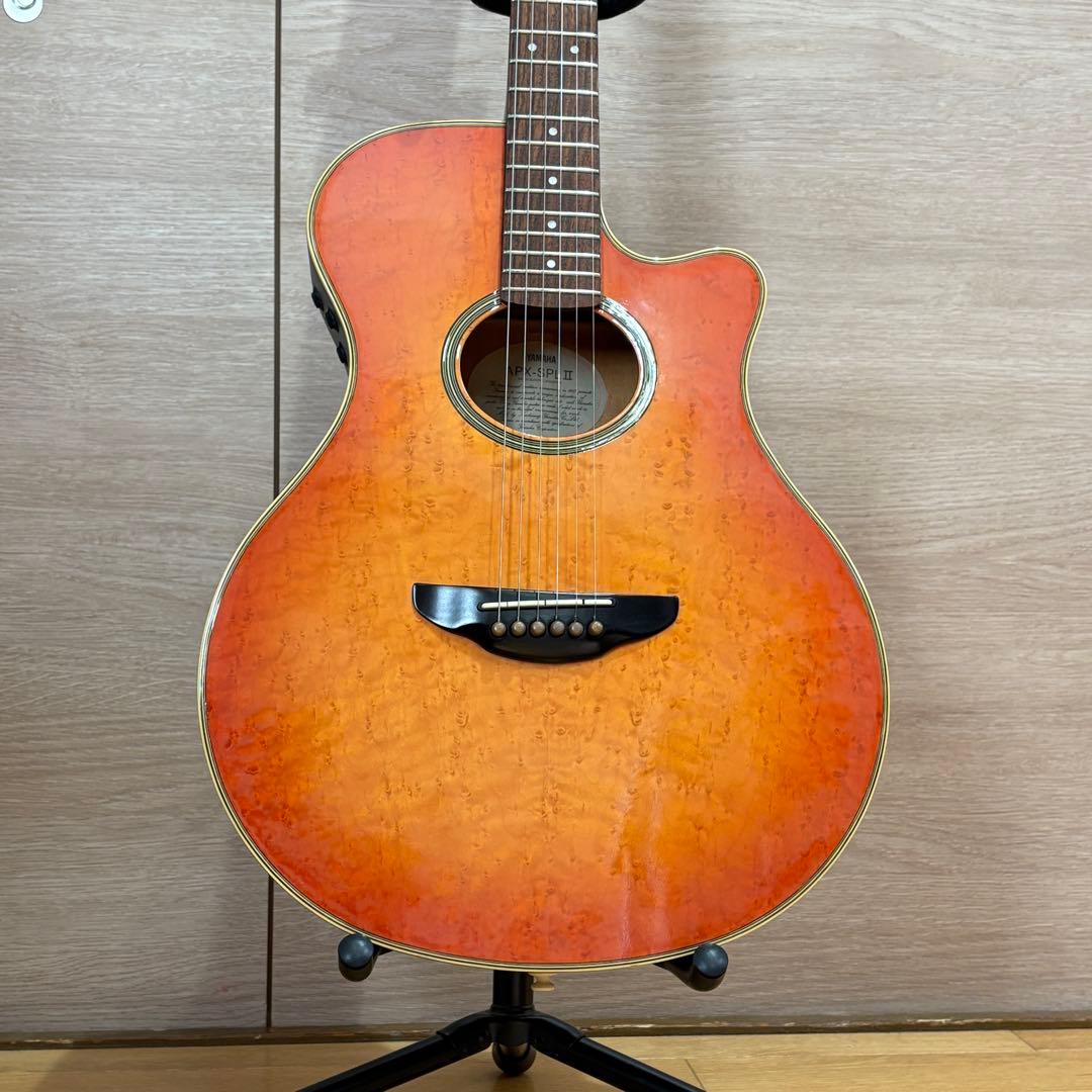 Yamaha エレアコ APX-SPL II ハードケース付属 バーズアイ