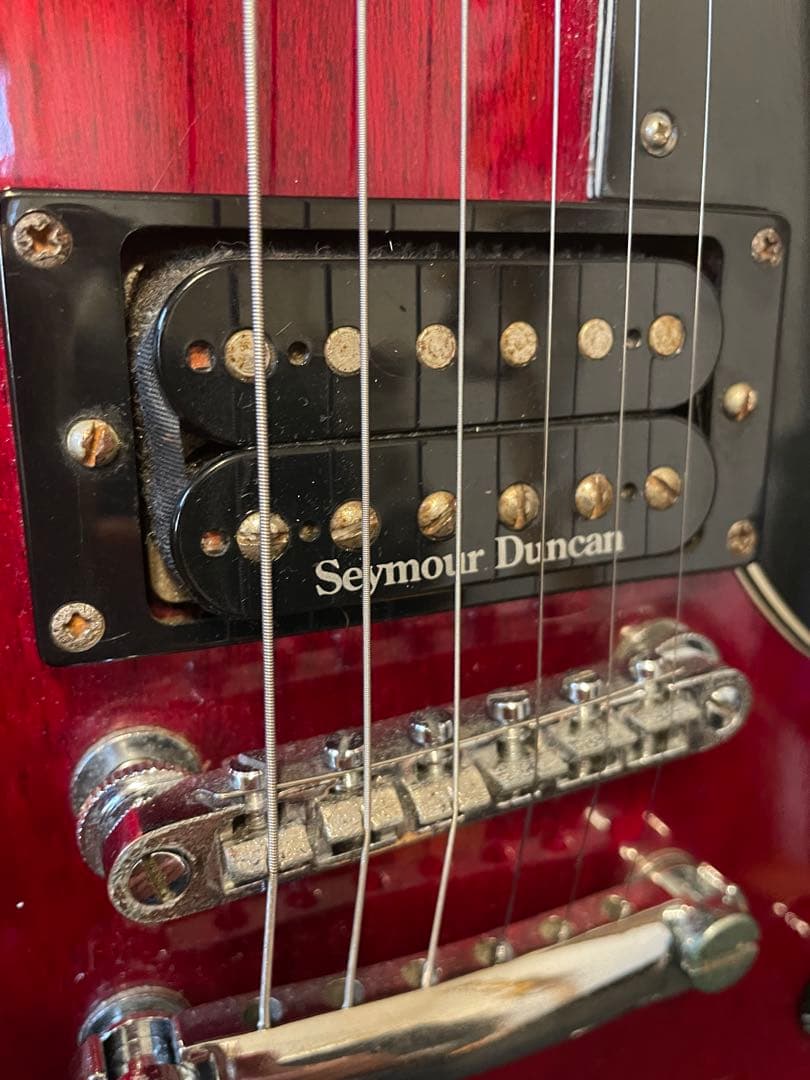 Saymour Duncanピックアップ Epiphone SG エレキギター
