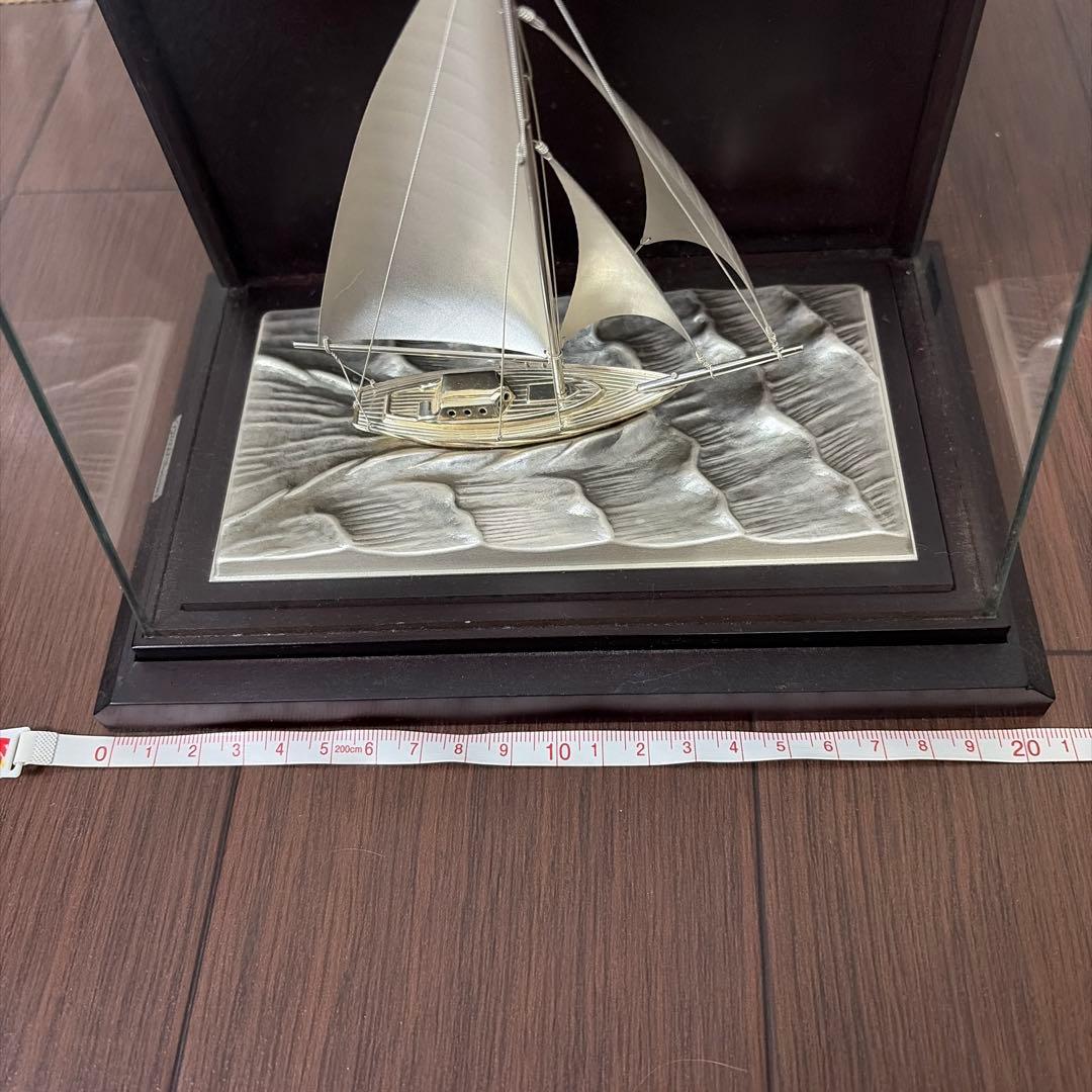 武比古TAKEHIKOヨットシリーズ精巧で瀟洒SILVER985銀細工略歴書付