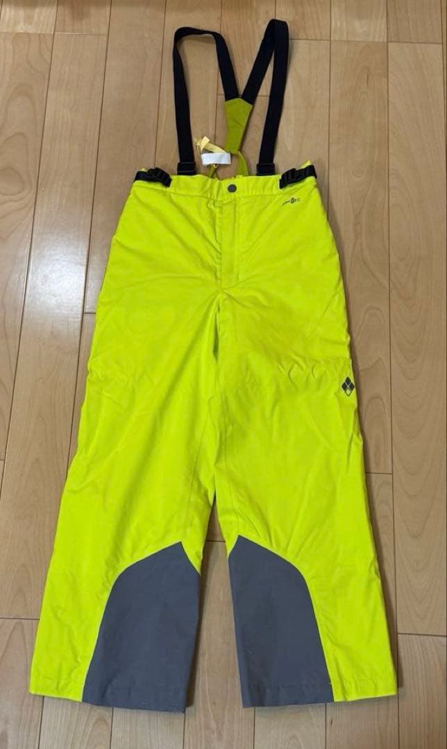 mont-bell 子ども用スキーウェア 140cm ネイビー/イエロー