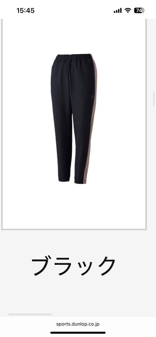 ダンロップ　ウォームアップ　上下　レディース　Lサイズ