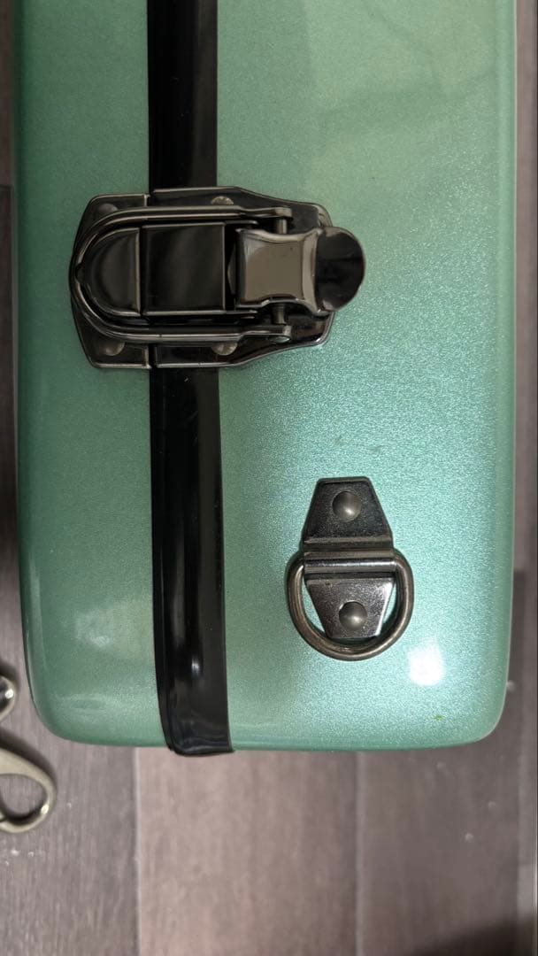 ソプラノサックス ハードケース グリーン マルカート