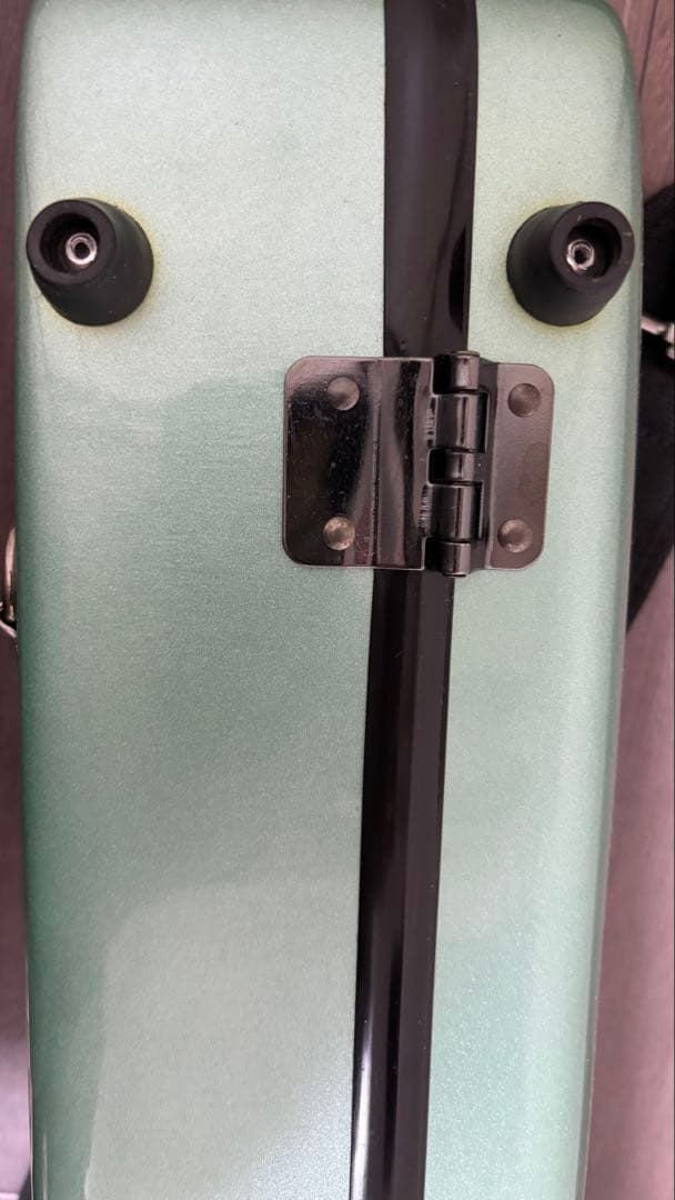 ソプラノサックス ハードケース グリーン マルカート