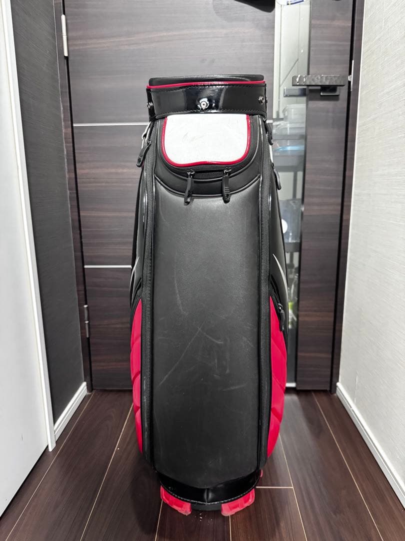 Nike キャディバッグ 黒/白/赤