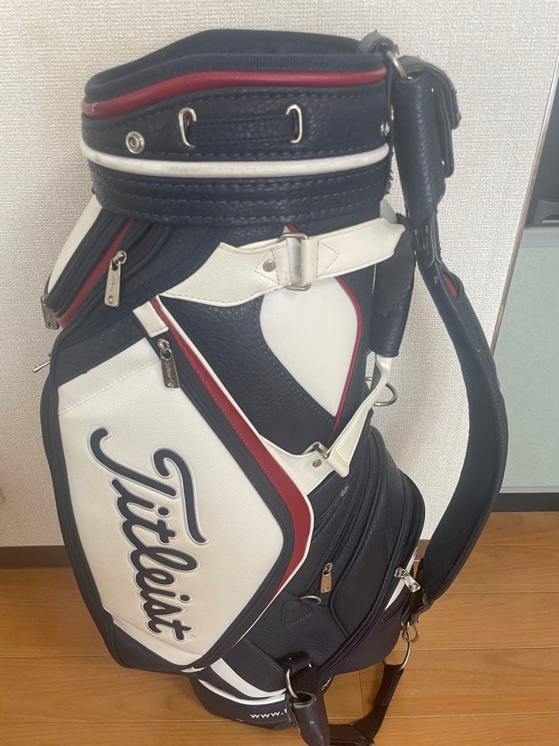 Titleist ゴルフバッグ ネイビー/ホワイト