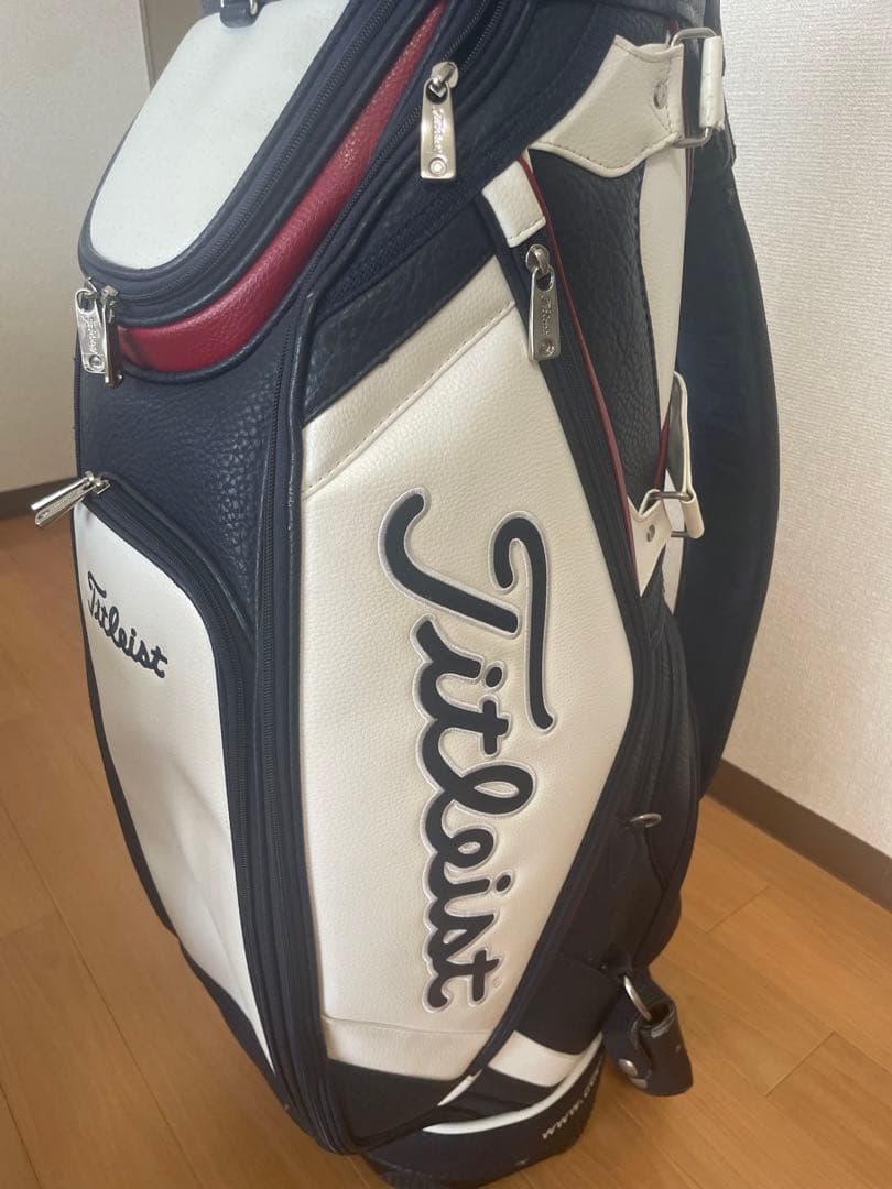 Titleist ゴルフバッグ ネイビー/ホワイト