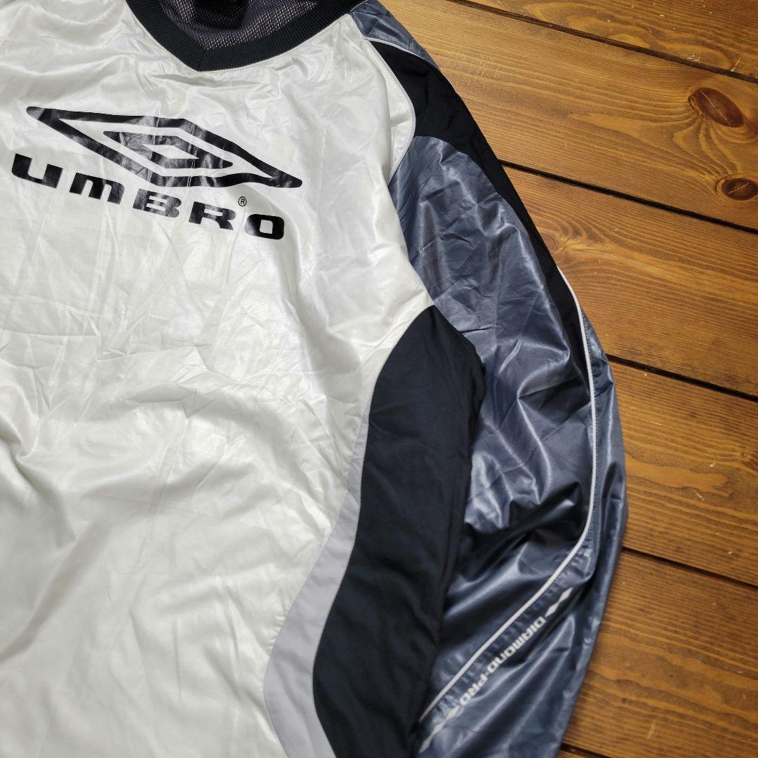 秘*ァ様 90s オールド アンブロ プルオーバー 中綿 ジャージ 上下 セット