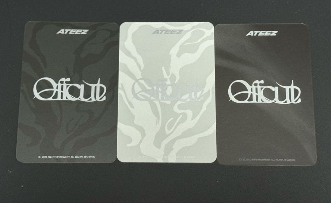 ATEEZ fanplday お香 サン 封入 特典トレカ 3枚 KQ