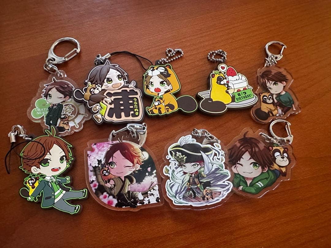 うらたぬき ラバスト アクキー まとめ売り