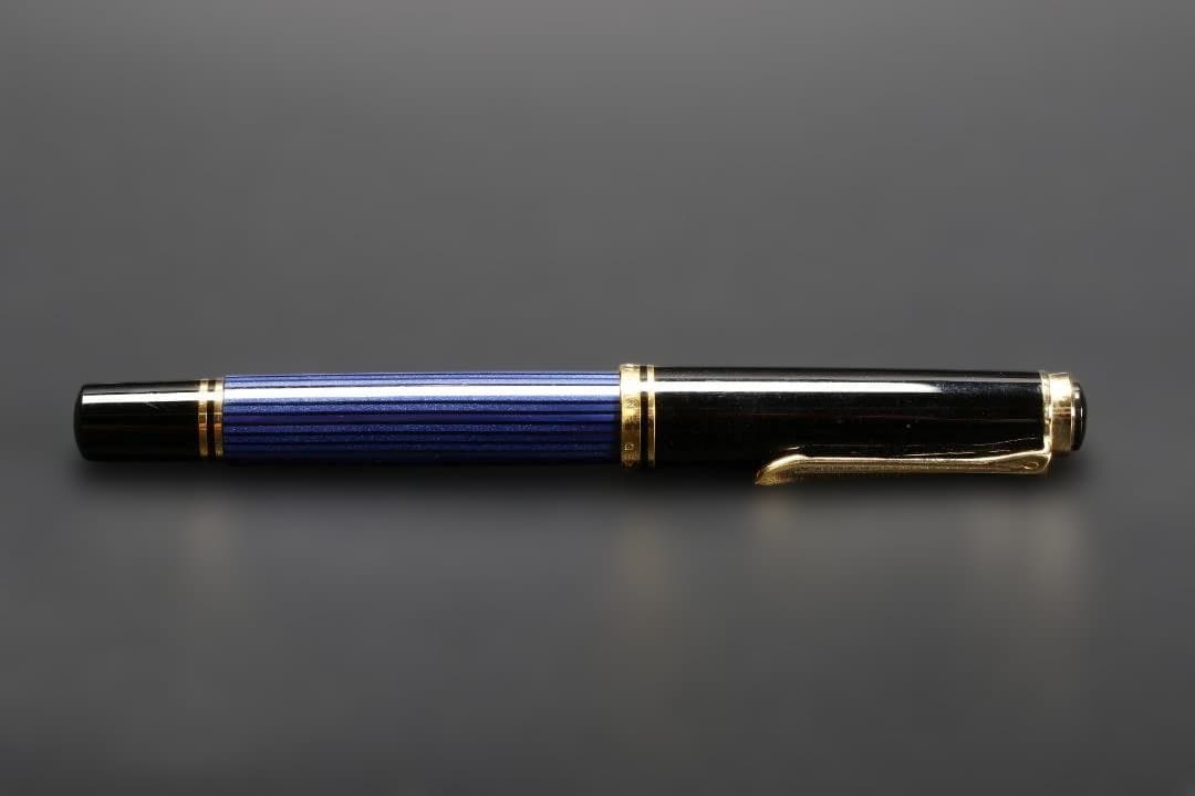 Pelikan M400 Blue Stripe 14C 585 ペリカン万年筆