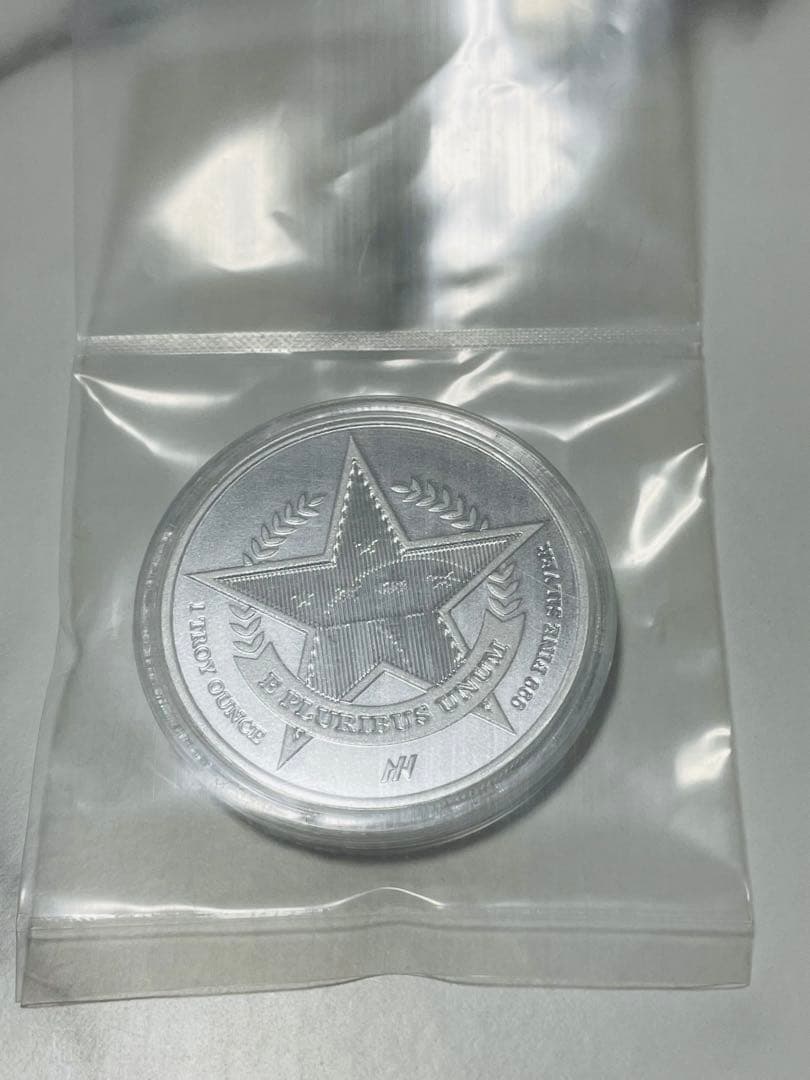 1オンス SilverTowne リバティベル 銀貨 シルバー ASAHI