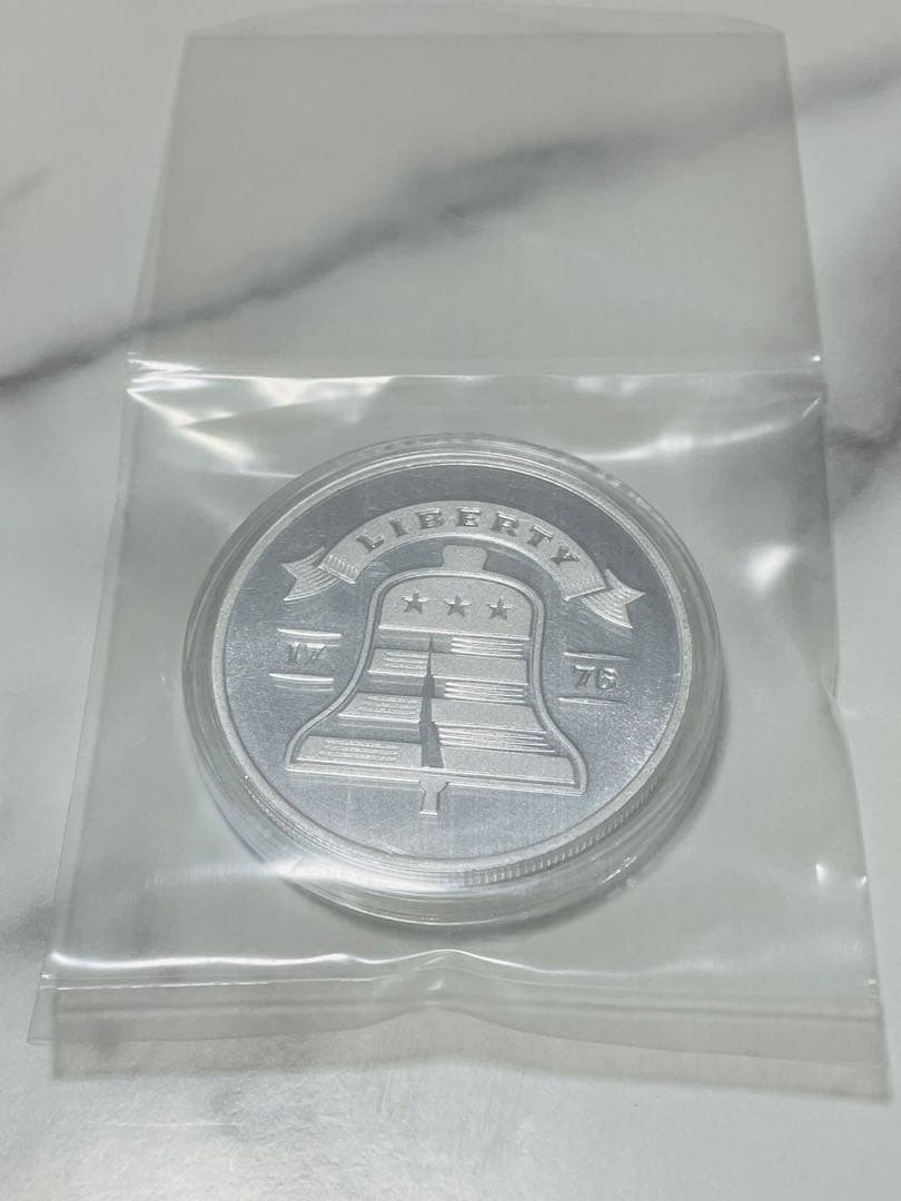 1オンス SilverTowne リバティベル 銀貨 シルバー ASAHI