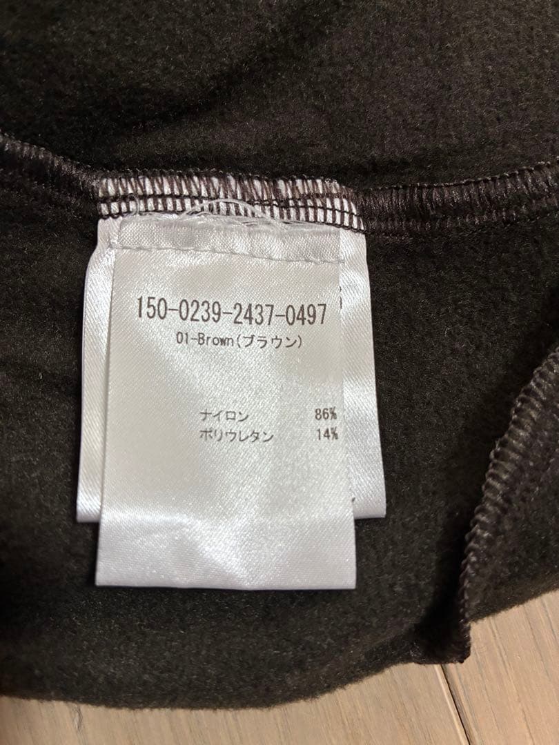 PELOTON DE PARIS ウインタービブタイツ ブラウン