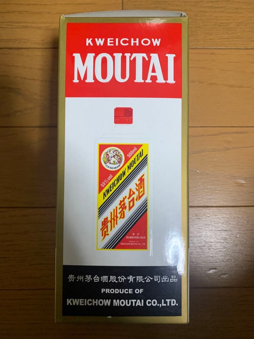 MOUTAI 500ml 53% vol 中国産