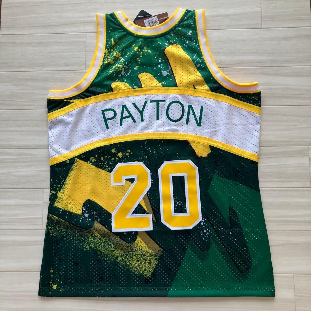 【新品】 NBA　SONICS ゲイリー・ペイトン　ニックス　ユニフォーム