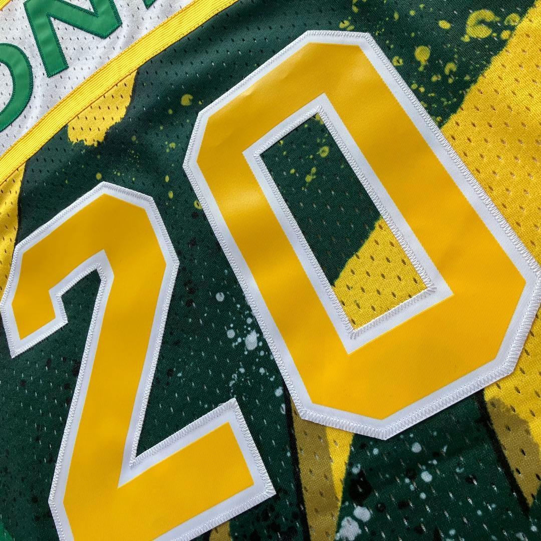 【新品】 NBA　SONICS ゲイリー・ペイトン　ニックス　ユニフォーム