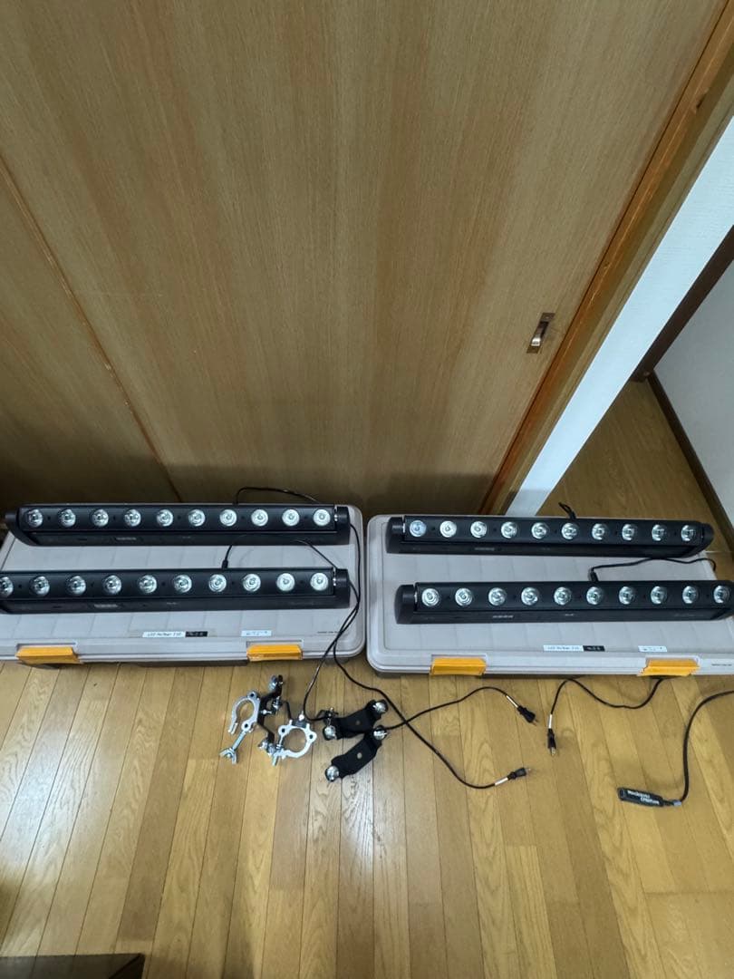 NiTEC ROLLBAR T10　LEDウォッシャー/ビームエフェクト 4台