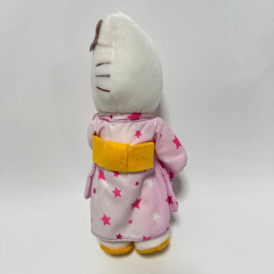 希少レア　ハローキティ　浴衣姿　 ぬいぐるみ　サンリオ　非売品 星柄