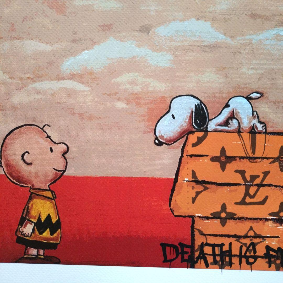 death nyc 世界限定100枚　スヌーピー　チャーリーブラウン