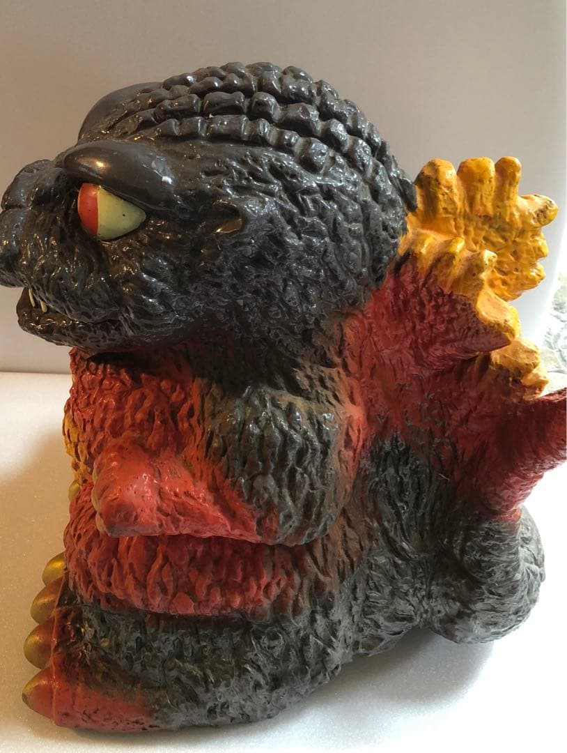 でっかい貯金箱 バーニングゴジラ 特撮 ユタカ 1994年