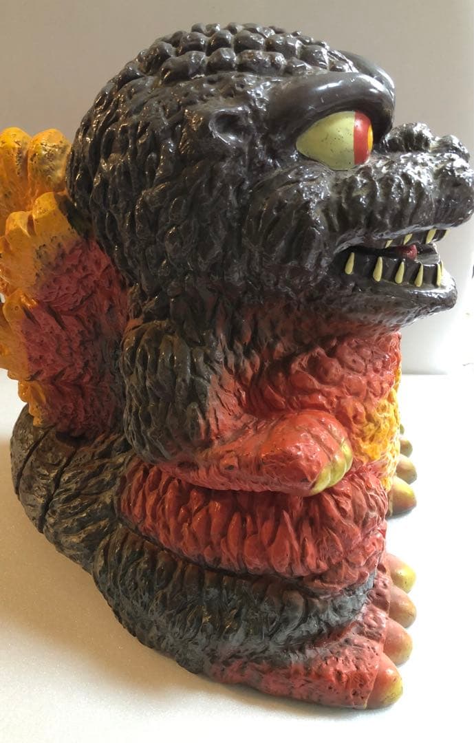 でっかい貯金箱 バーニングゴジラ 特撮 ユタカ 1994年