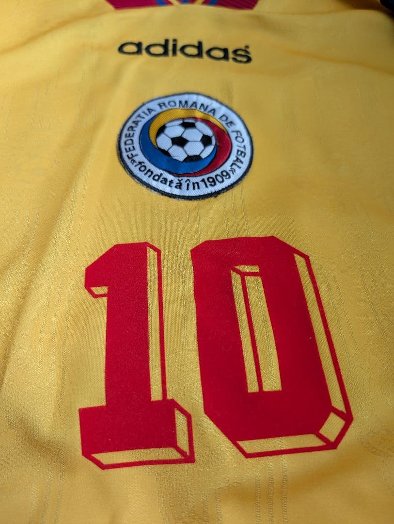 【美品】ハジ/ルーマニア代表/ホーム/EURO96モデル