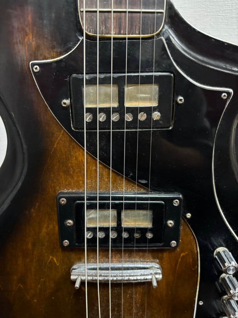 ★はるあか★エレキギター ブラウン 詳細不明