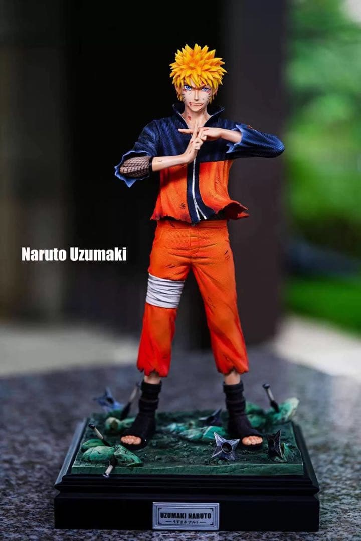 ナルト＆サスケ　ナルト疾風伝　NARUTO　フィギュア　ガレージキット