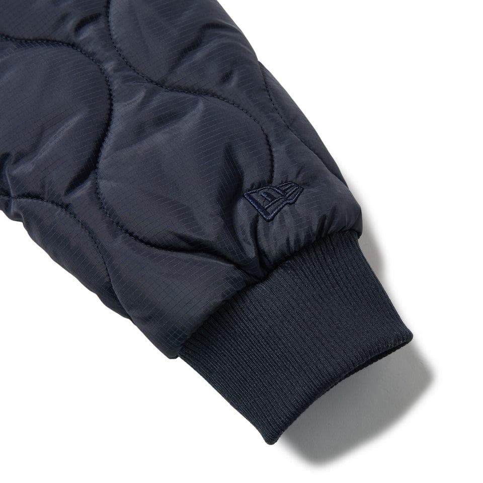 NEWERA GOLF キルティング　ジャケット ネイビー　Mサイズ