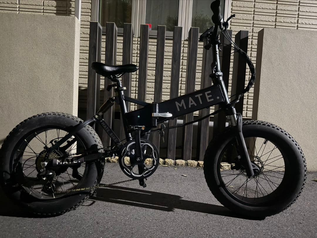MATE X 電動アシスト自転車 ブラック