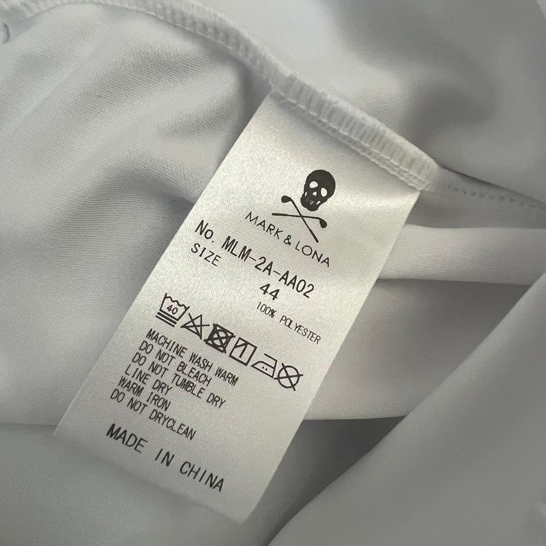 MARK&LONA マークアンドロナ　モックネック　半袖シャツ　迷彩　メンズ