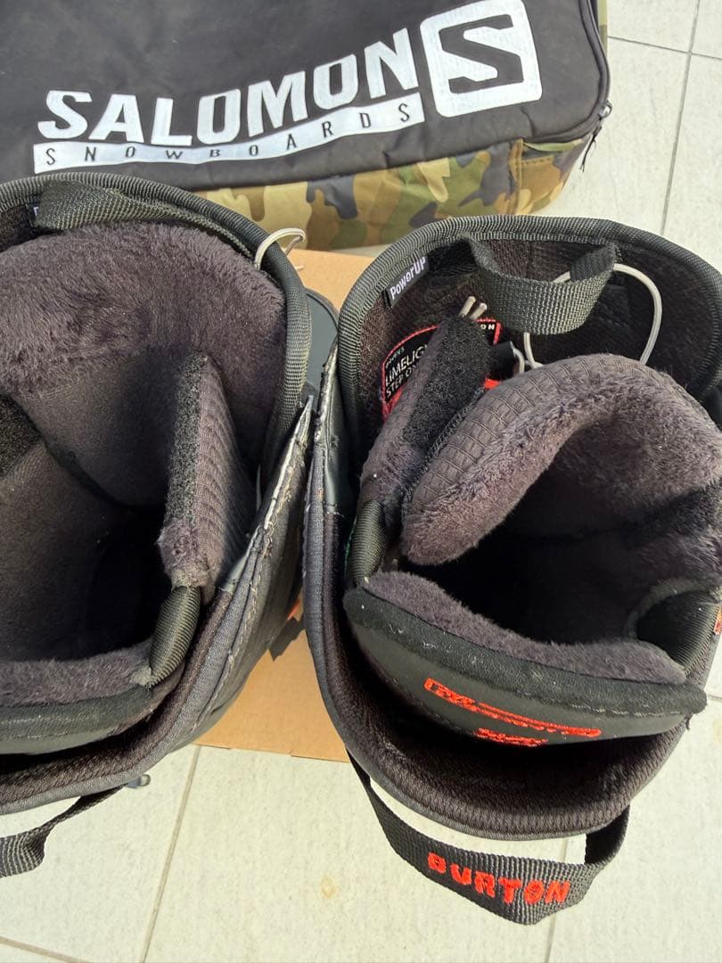 バートン　step on ブーツとビンディング2点セット