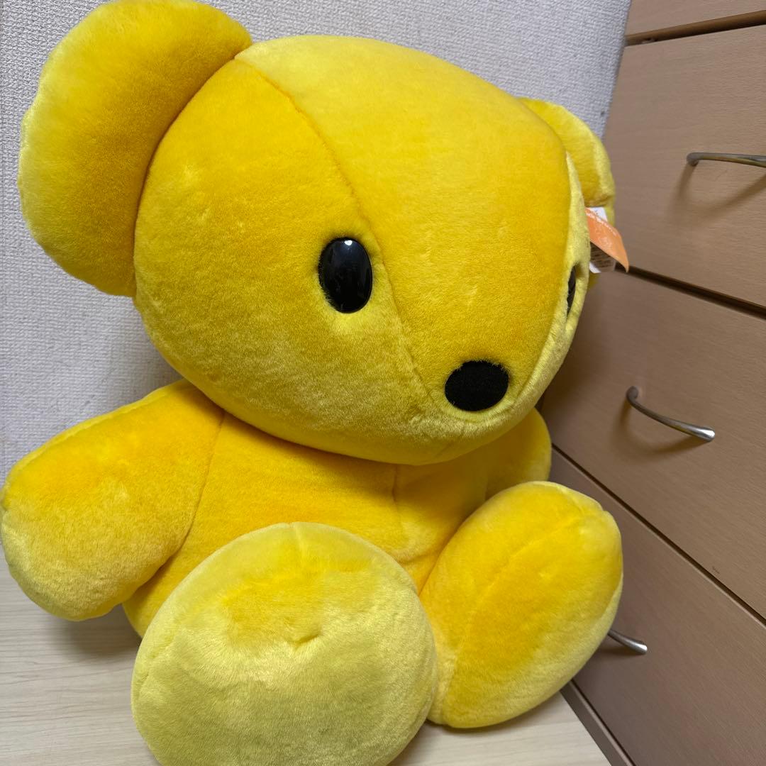 新品タグ付　セキグチ　ミッフィー ブルーナ　黄色　くま　ぬいぐるみ