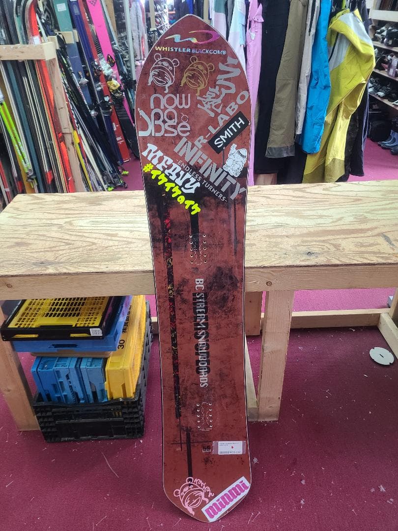 スノーボード 155cm BC STREAM RIDER'S SPEC WDR