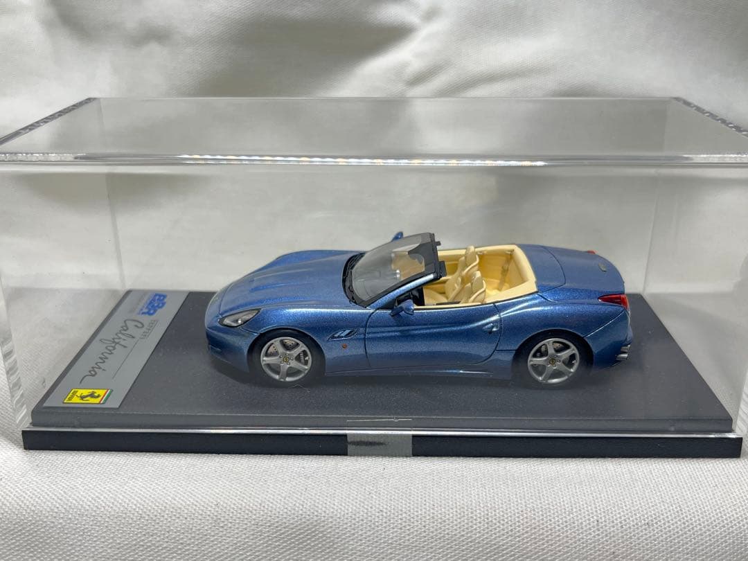 ミニカー BBR Ferrari California 2008 L.Blue