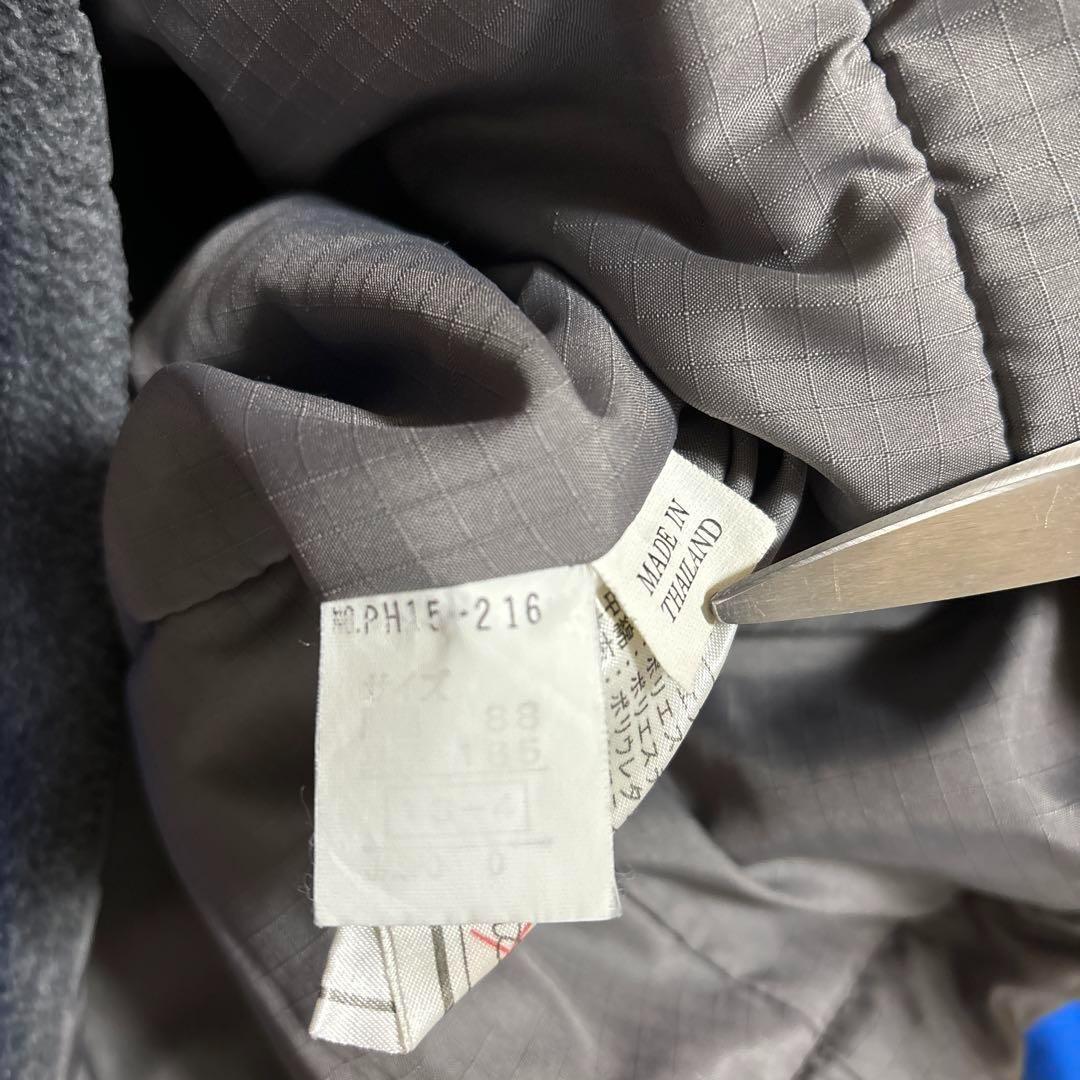 90s PHENIX スキーウェア 青 オレンジ O ライオン プルオーバー