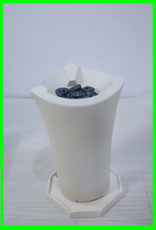◆煎茶道具　涼炉　煎茶用電熱器　野々田商店　炭型電熱器　白泥　煎茶道具