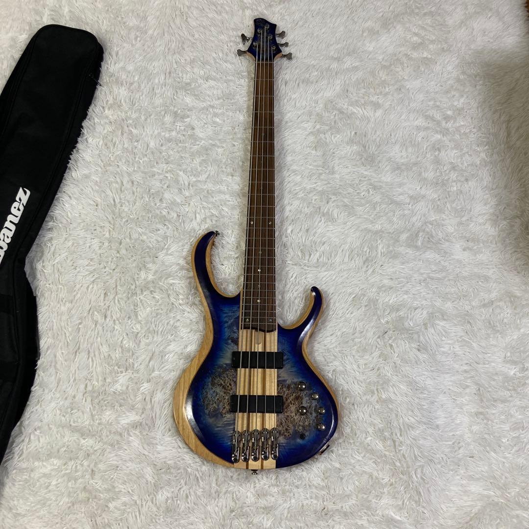 Ibanez BTB845-CBL モデル 5弦 エレキベース 美品