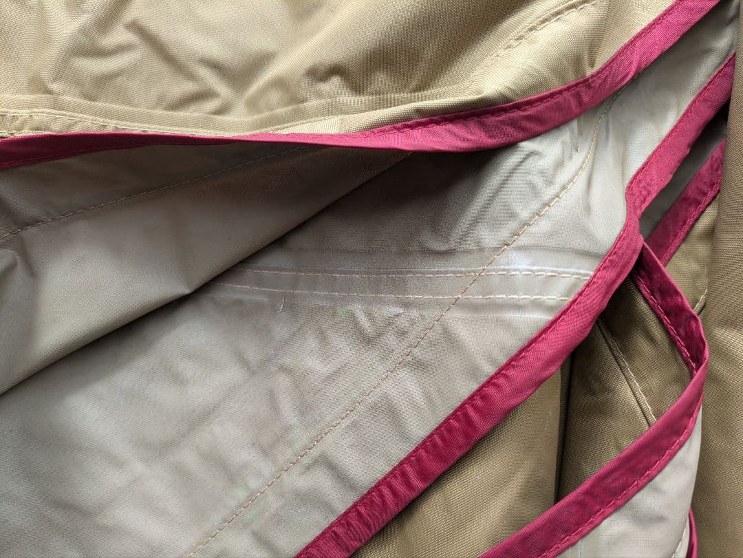 ★廃盤カラー ★スノーピークヘキサタープM　廃盤レッド✖️ベージュ