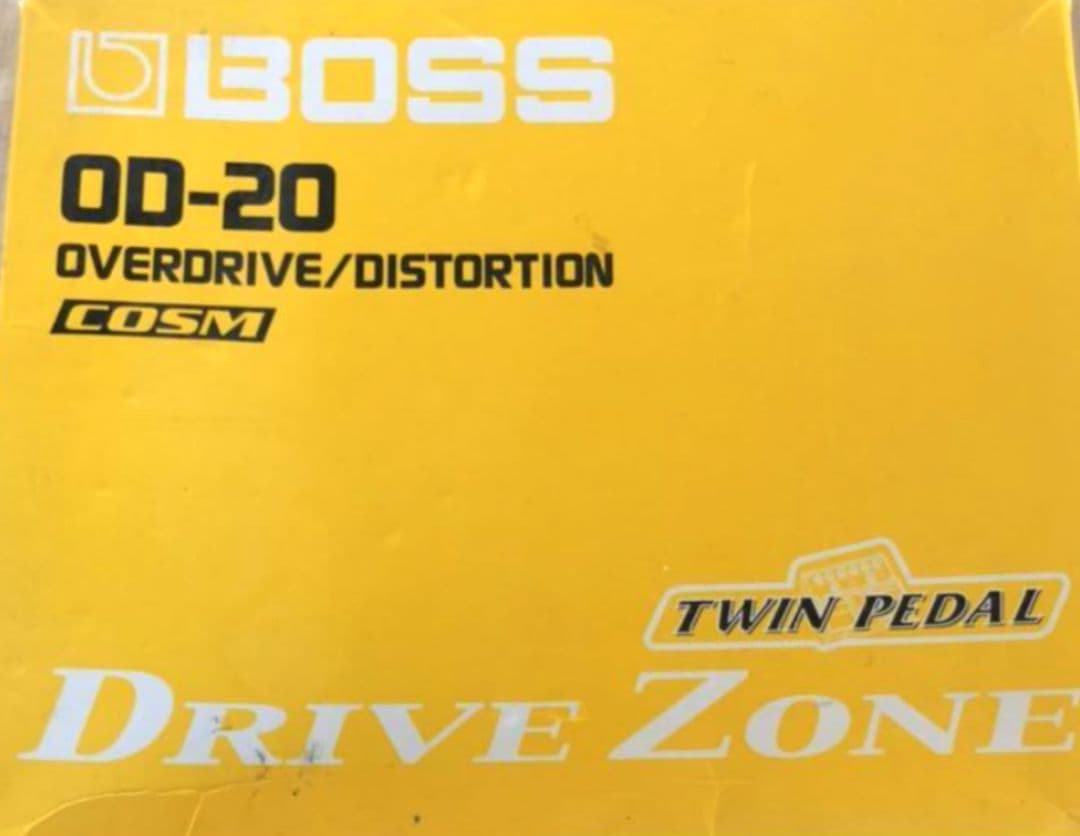★☆【箱・取説付】BOSS OD-20 オーバードライブ/ディストーション