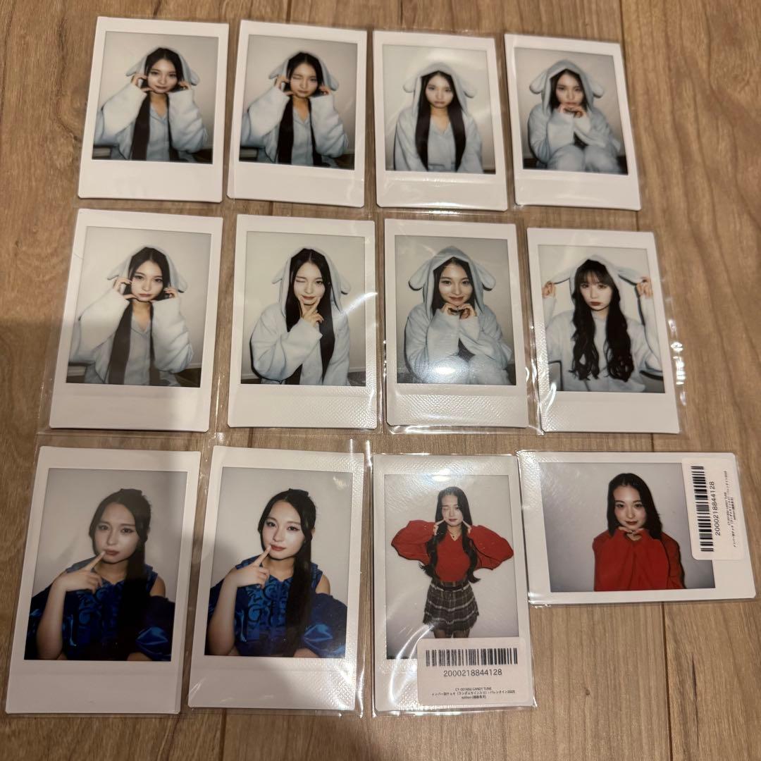 桐原美月、立花琴未　撮り下ろしチェキ12枚セット