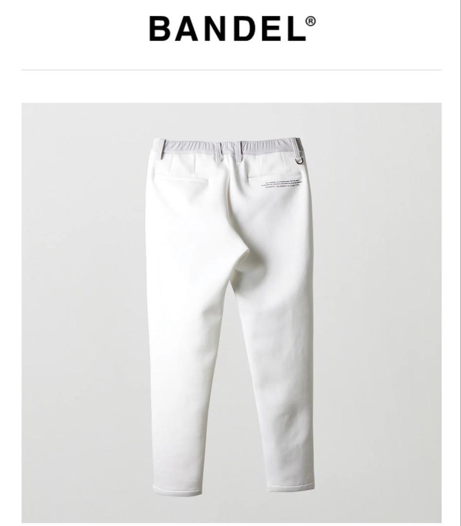 BANDEL GOLF ホワイト✖︎グレー　Lサイズ