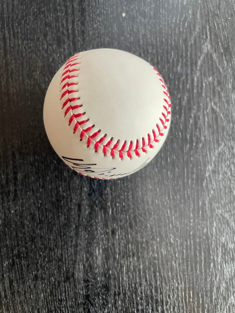 【当選品・非売品】上原浩治 直筆サインボール（当選通知書付き）19番